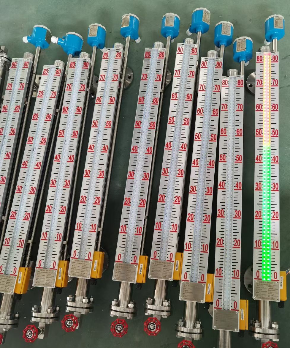 磁敏LED双色显示磁翻板液位计